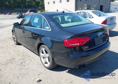 2011 Audi A4 2.0T Premium z USA, uszkodzony, nr VIN WAUFFAFL9BN018922